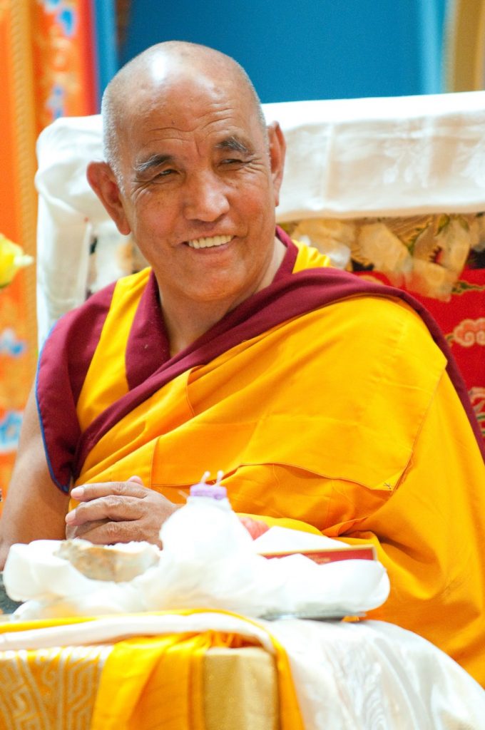 Bentornato Gaden Tri Rinpoche!